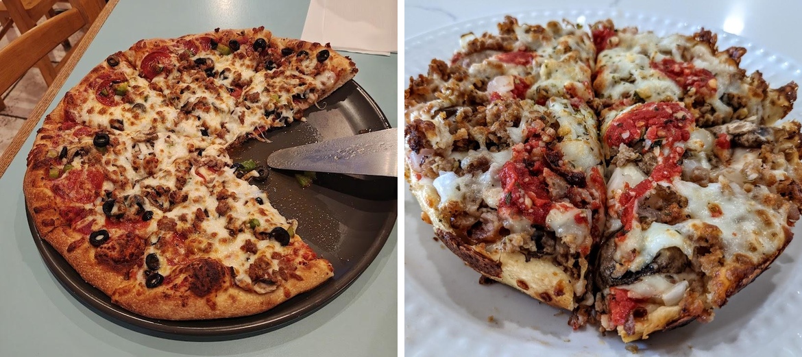 Florencia Pizza Menu